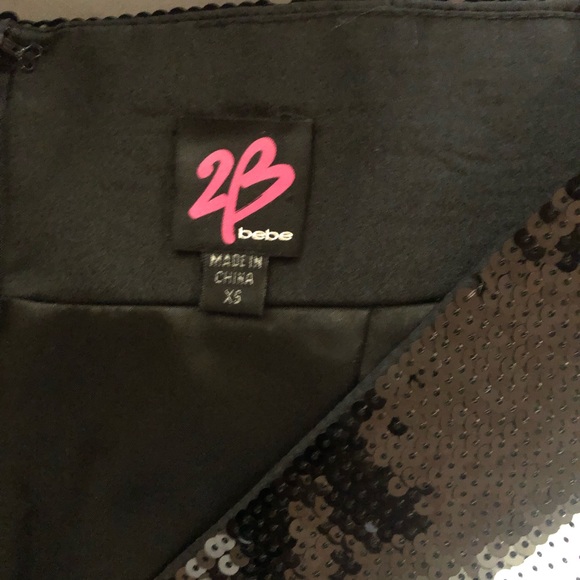 Bebe sequence mini skirt - Picture 2 of 7